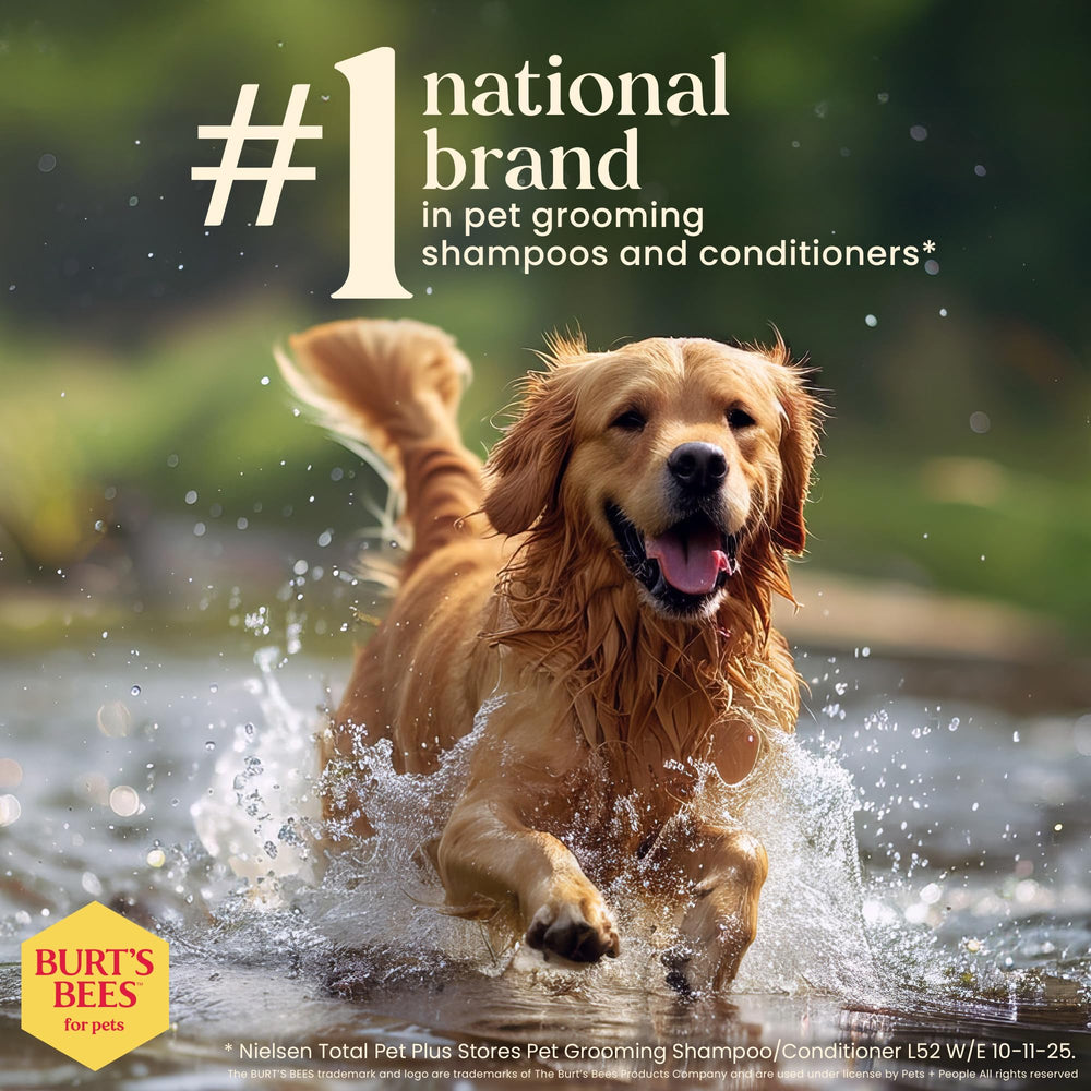 BURT'S BEES FOR PETS lingette utilisée sur pattes pour nettoyage rapide