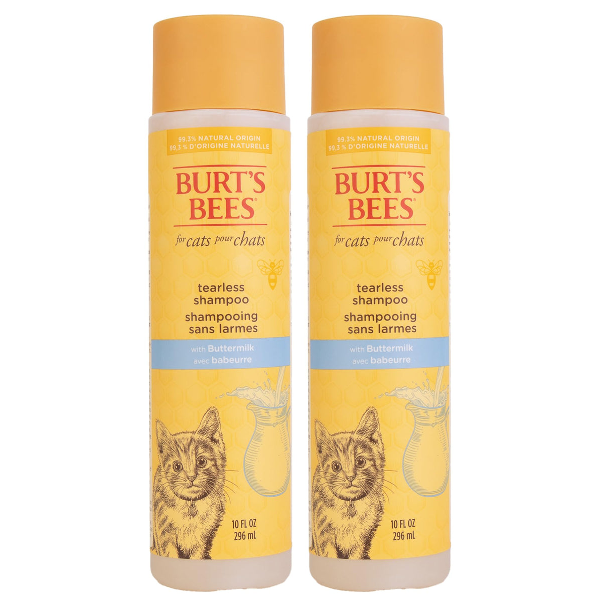 BURT'S BEES FOR PETS emballage avant montrant le kit et bénéfice naturel
