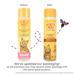 BURT'S BEES FOR PETS flacon 10 fl oz et étiquette lisible, confiance achat