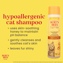 BURT'S BEES FOR PETS mousse légère sur la main, rinçage rapide