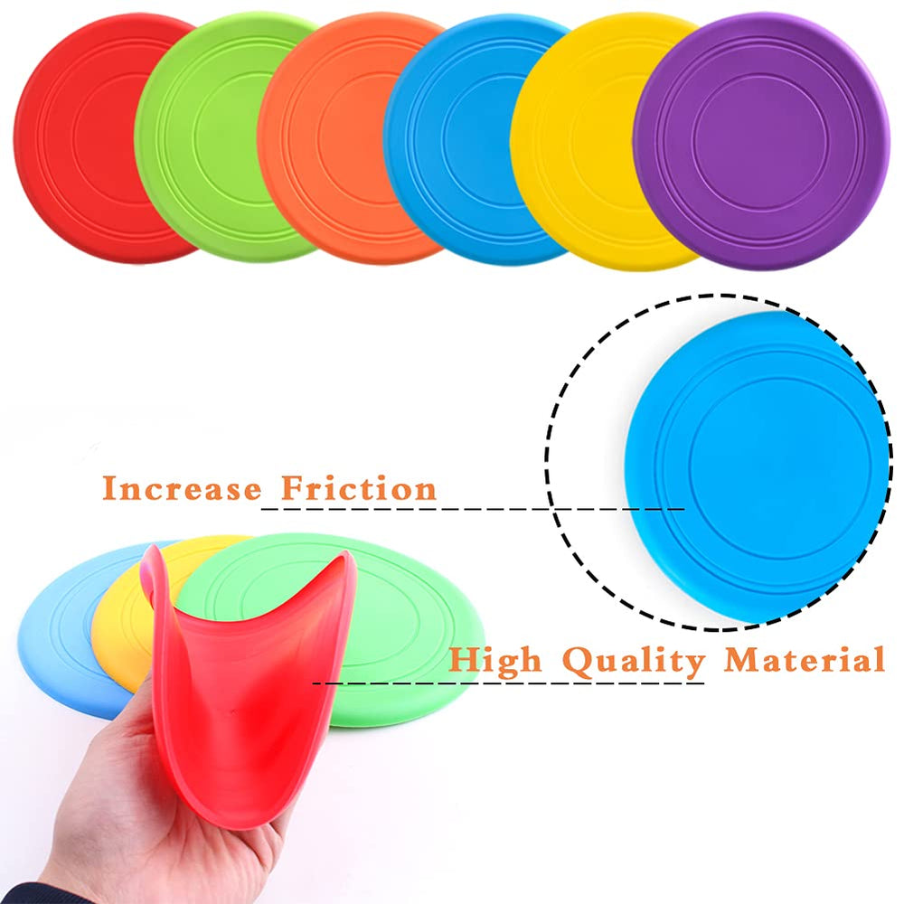 Bvrbaory frisbee tenu en bouche, facilité de prise et confort
