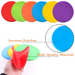 Bvrbaory frisbee tenu en bouche, facilité de prise et confort