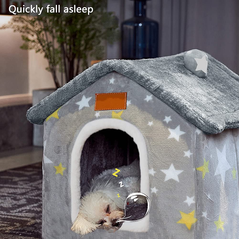BXEBUI petit chien dans la niche, espace intime et rassurant