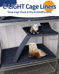 C-LIGHT gros plan textile supérieur doux pour confort des pattes