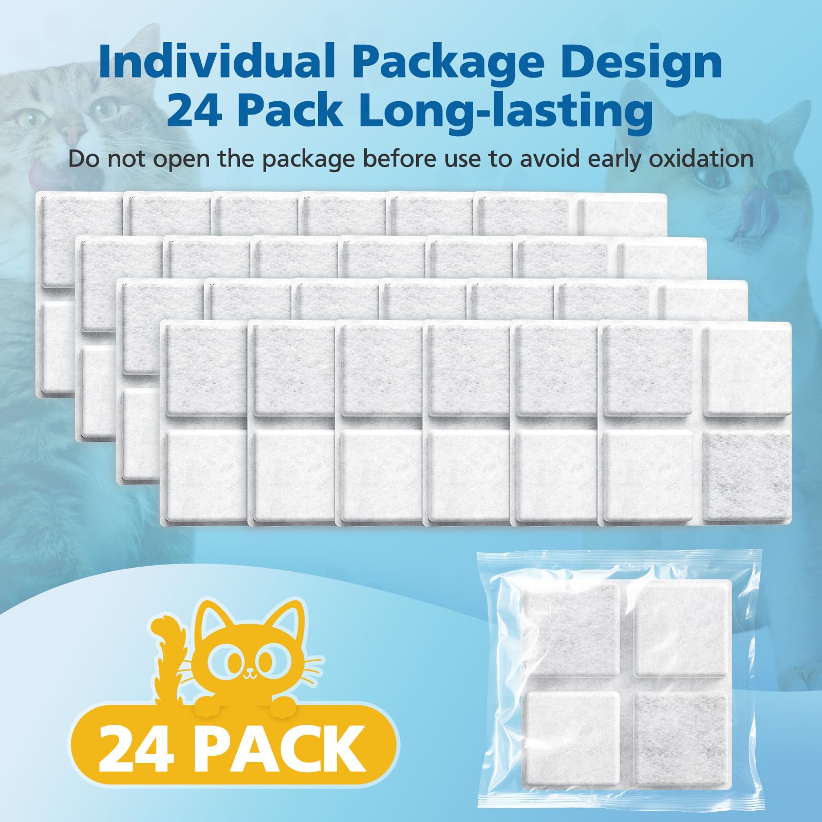 Caehomly sachets scellés individuellement pour conservation longue
