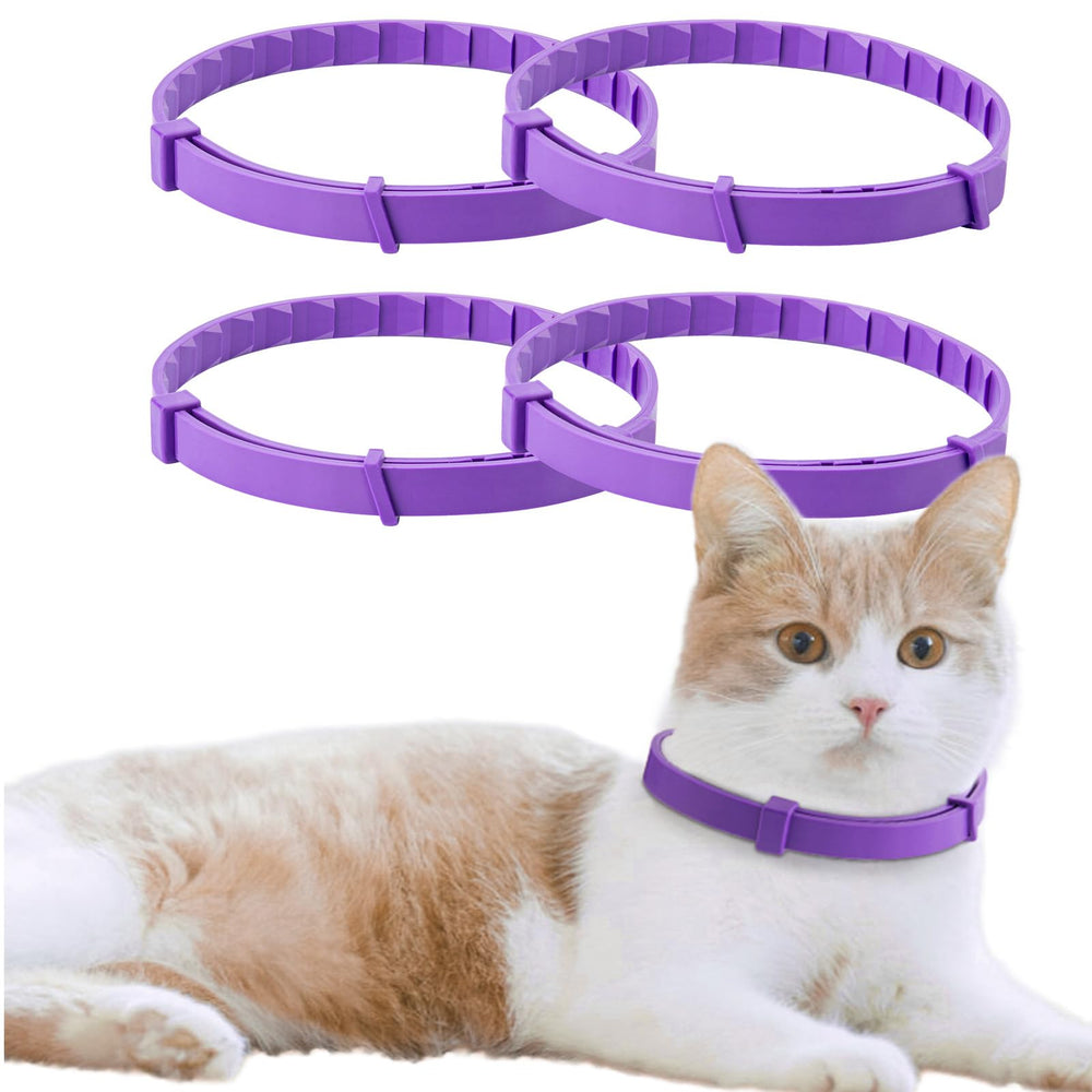 CAILENIFDC pack de 4 colliers apaisants montrant l’emballage, solution pratique