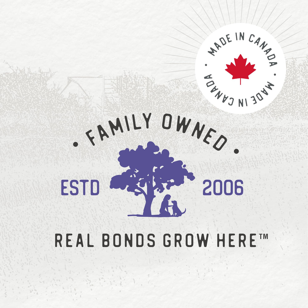 Caledon Farms portion de chews sur table pour conservation facile
