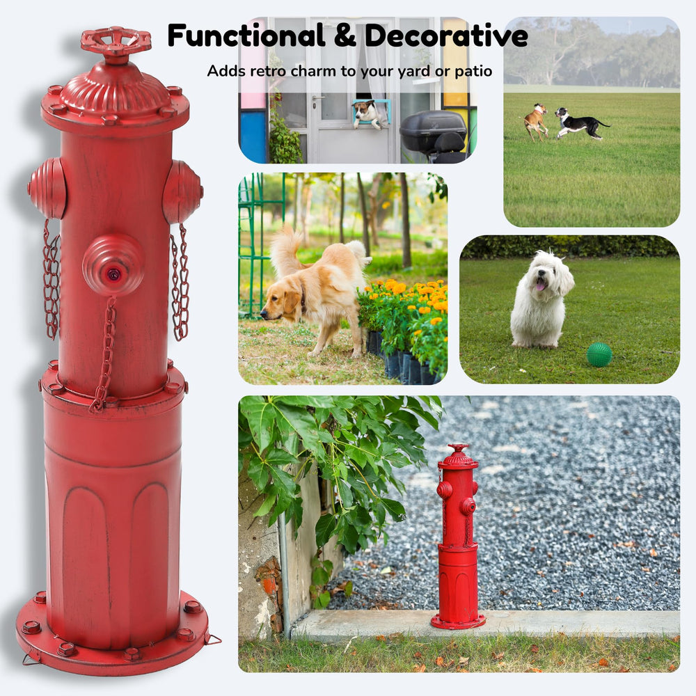 CaliDecor chien en train d'uriner sur la borne, encourage marquage ciblé