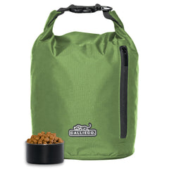 Callieco sac devant avec fermeture roll-top offrant étanchéité et rangement organisé