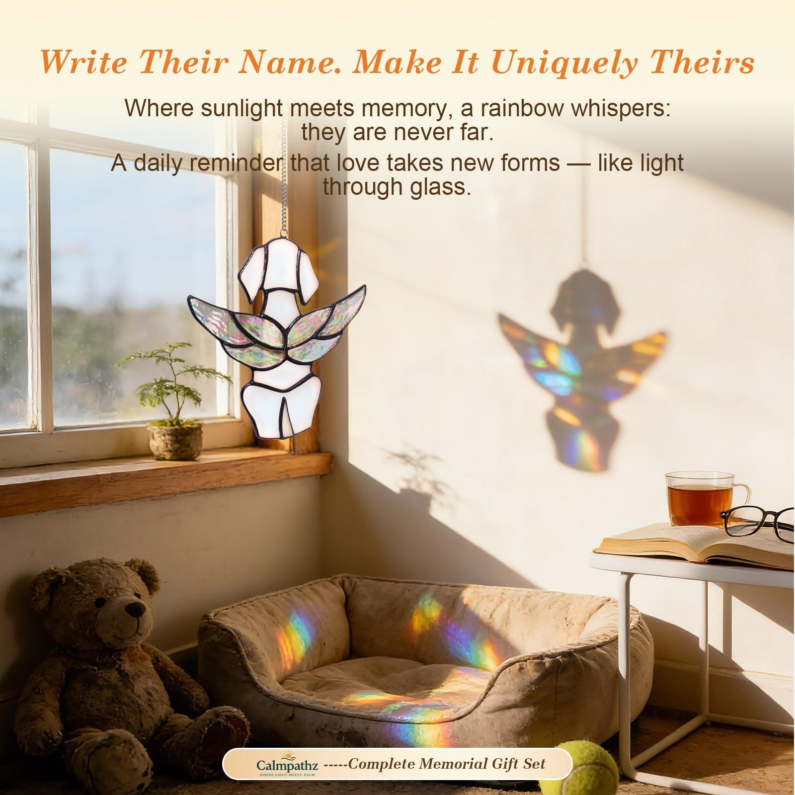 Calmpathz boîte cadeau Heirloom prête à offrir protégeant le suncatcher