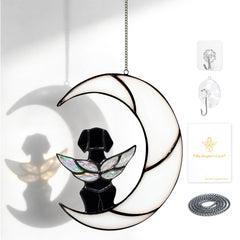Calmpathz suncatcher face dans boîte cadeau prêt à offrir, apporte réconfort