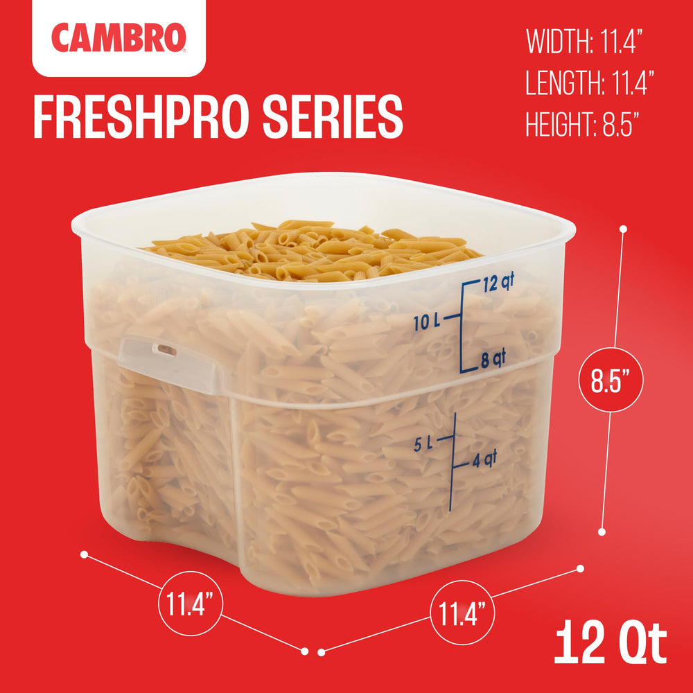 Cambro FreshPro plastique translucide pour repérer niveau
