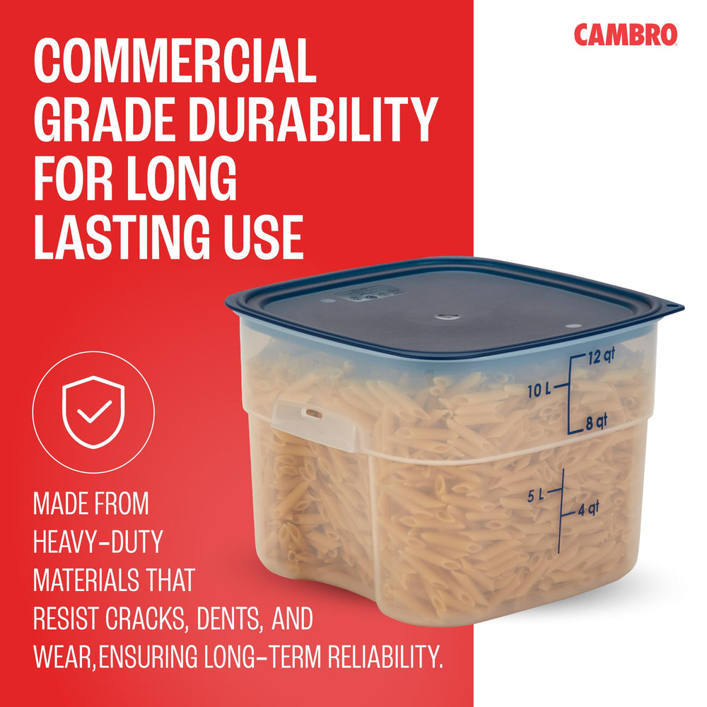 Cambro FreshPro en cours de remplissage de croquettes, protection anti-humidité