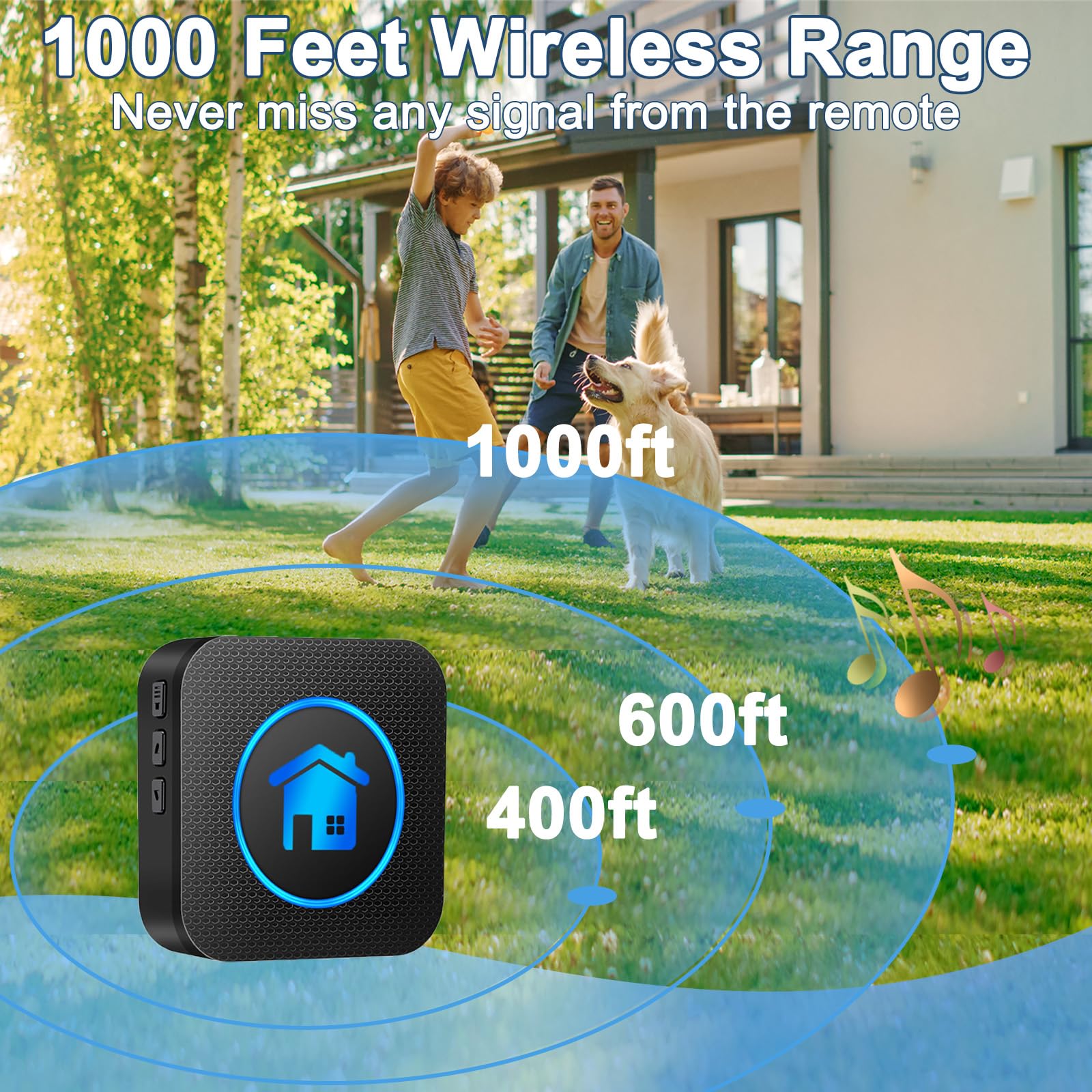Cangecit résistance pluie, bouton IP65 protège en extérieur