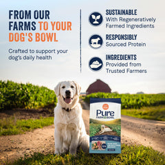 CANIDAE ingrédients agneau venaison chèvre illustrant protéines pasture-raised saines
