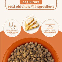 CANIDAE gros plan des croquettes montrant texture et appétence