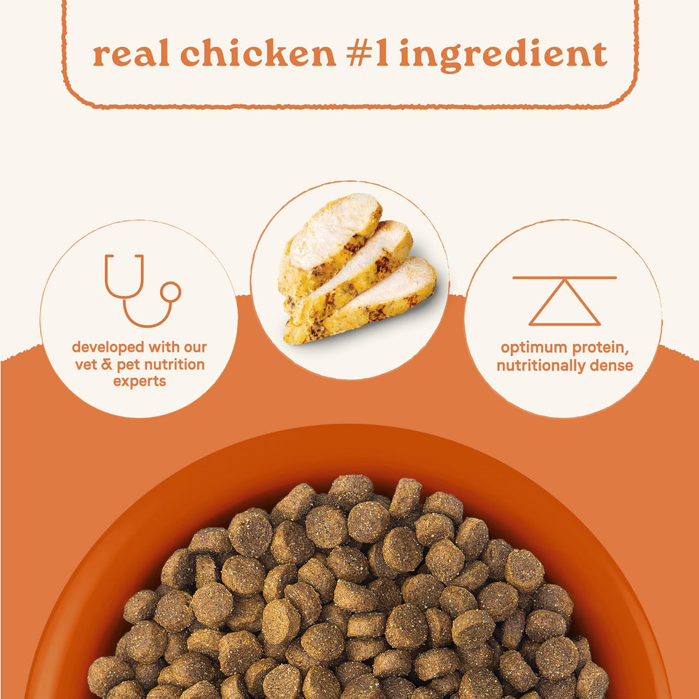 CANIDAE gros plan des croquettes montrant texture appétente et digestibilité