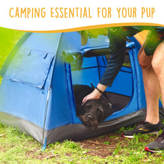CANINE CANYON gros plan tissu de tente imperméable et résistant