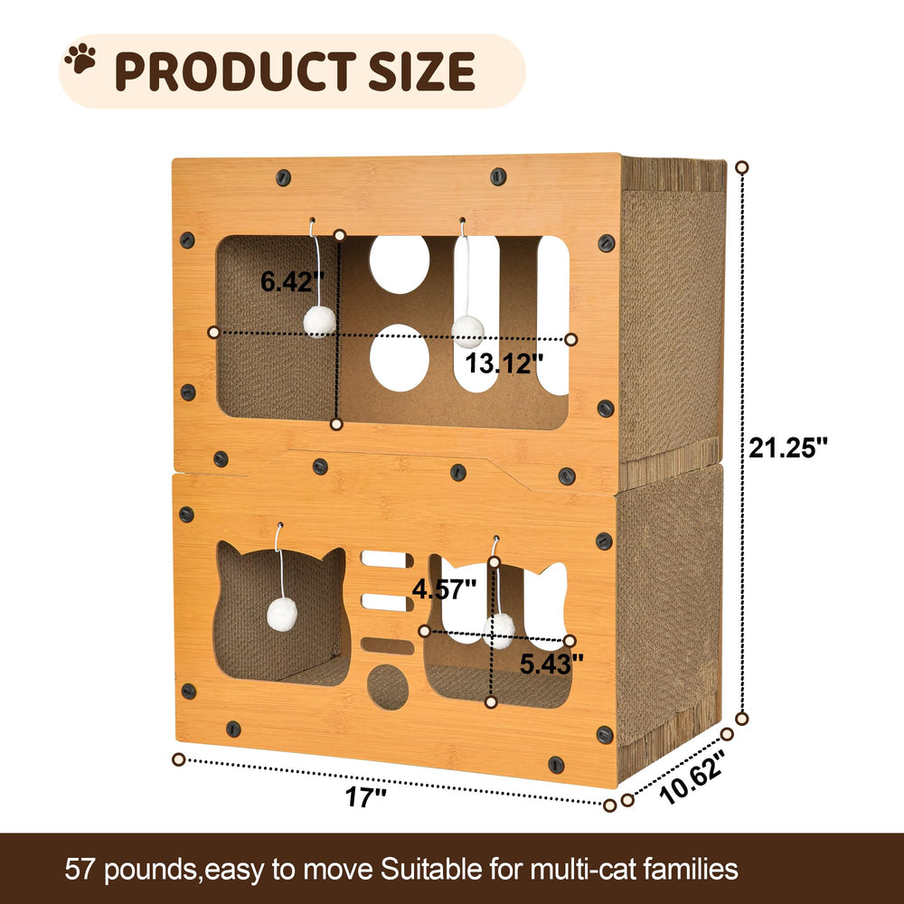 Canwyr gros plan carton ondulé durable pour un grattage efficace