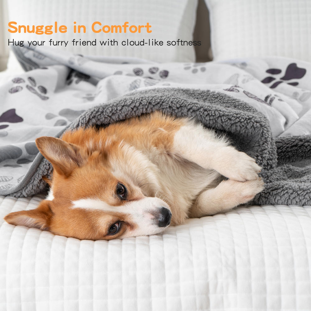CAPT.SNOOZE sur canapé avec grand chien protège tissu et réduit poils