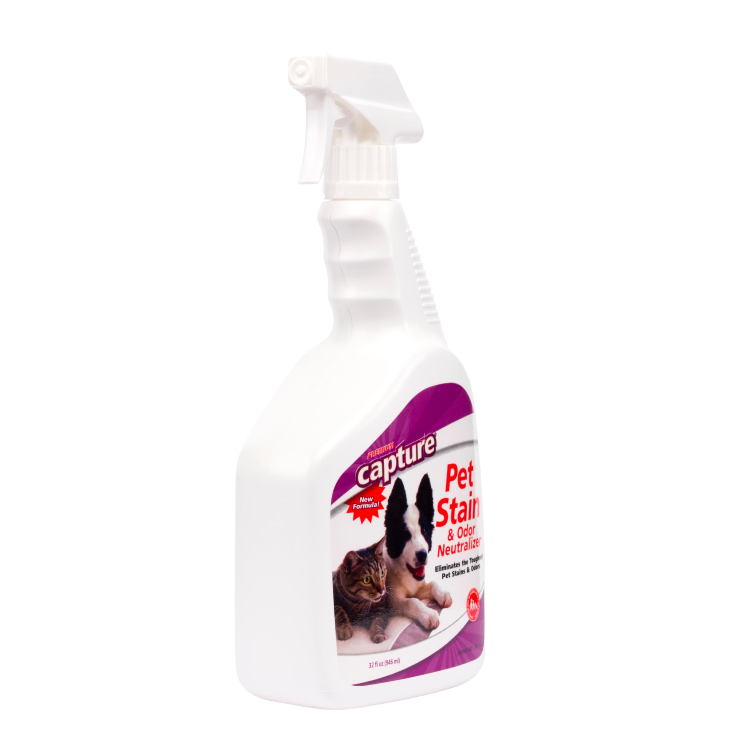 Capture comparaison taille montrant bouteille 32oz pour usage portable et stockage facile