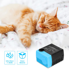 Carcent SP-400LV installé dans une fontaine montrant flux continu