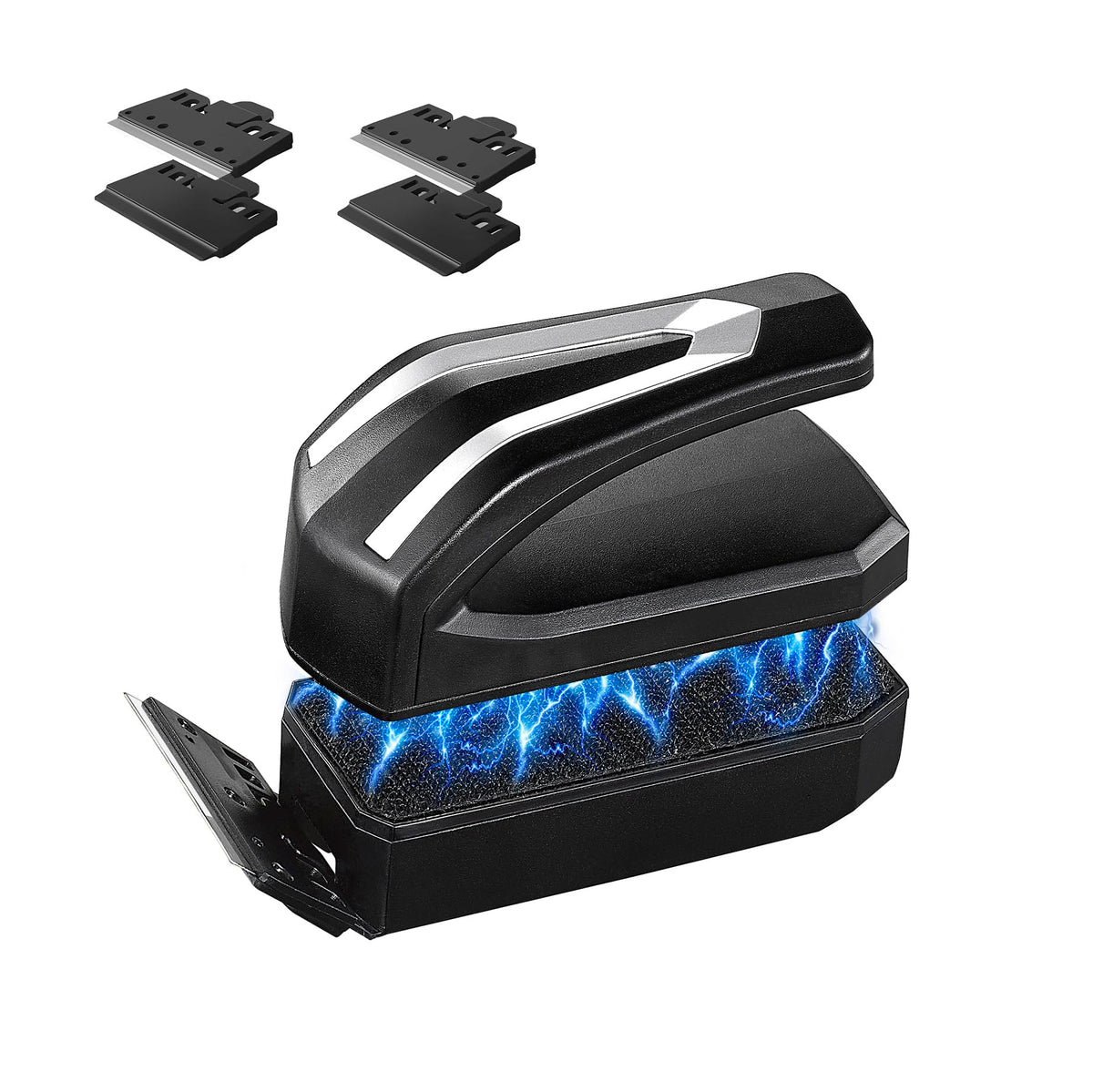 Carefree Fish frontal du nettoyeur magnétique montrant la forme robuste et rentable