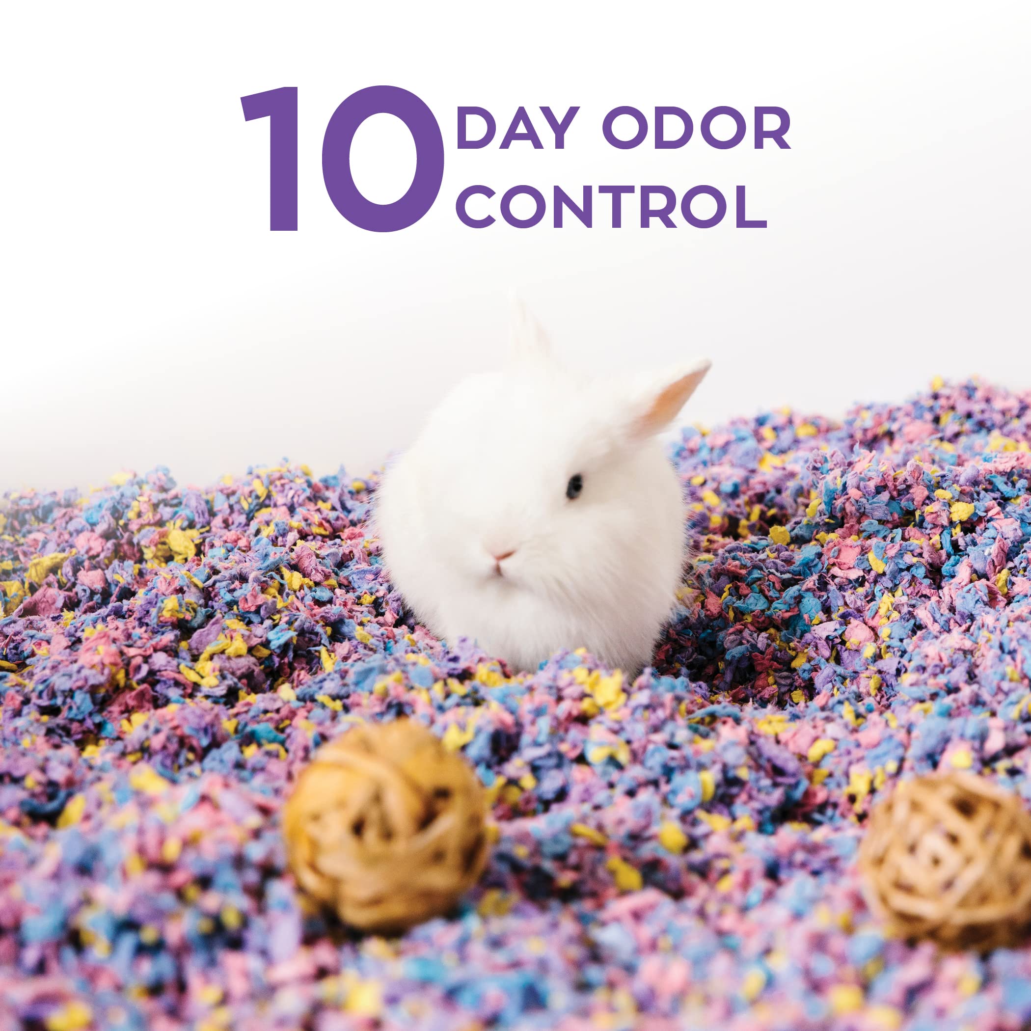 Carefresh nidage hamster avec litière confetti pour confort et creusage