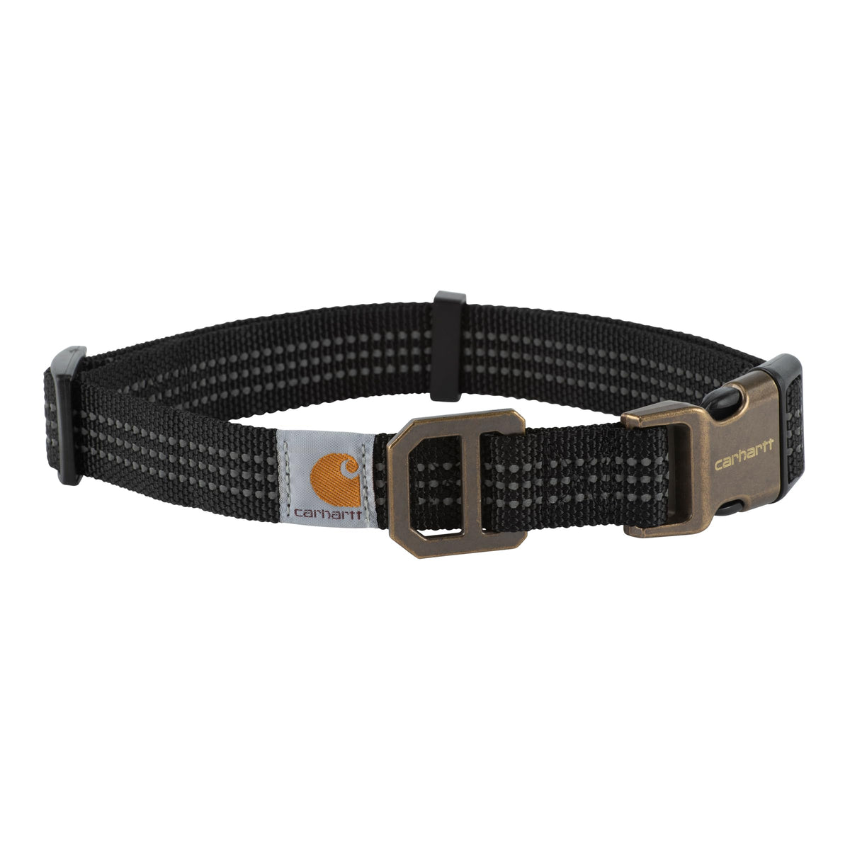 Carhartt collier face avant noir montrant solidité et style