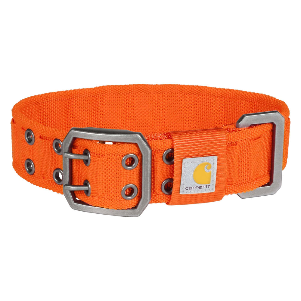 Carhartt collier large face avant montrant couleur Blaze Orange et confort
