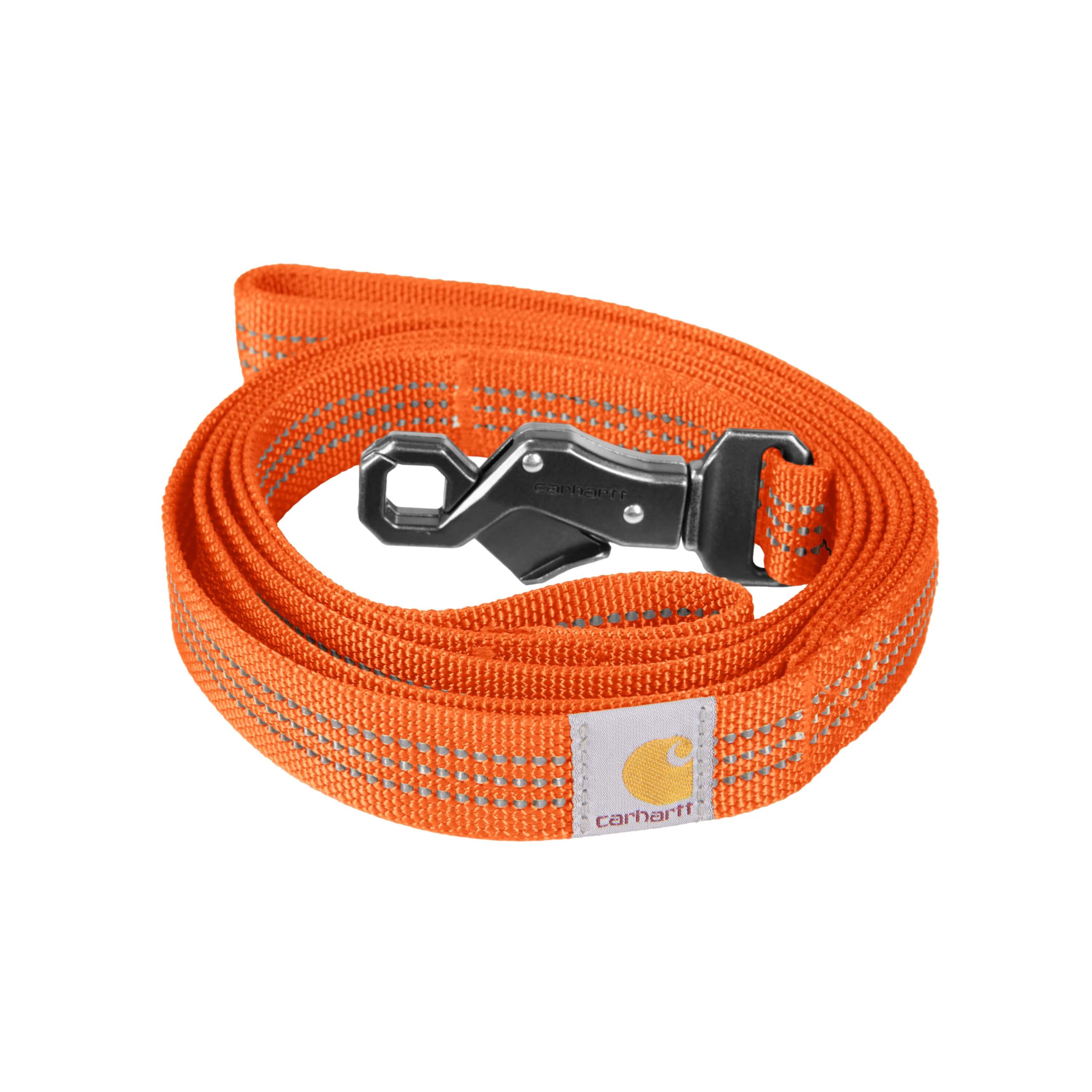 Carhartt vue avant de la laisse Hunter Orange montrant design visible et durable