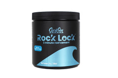 CaribSea Rock Lock emballage avant montrant le produit et le format 500g, fixation rapide