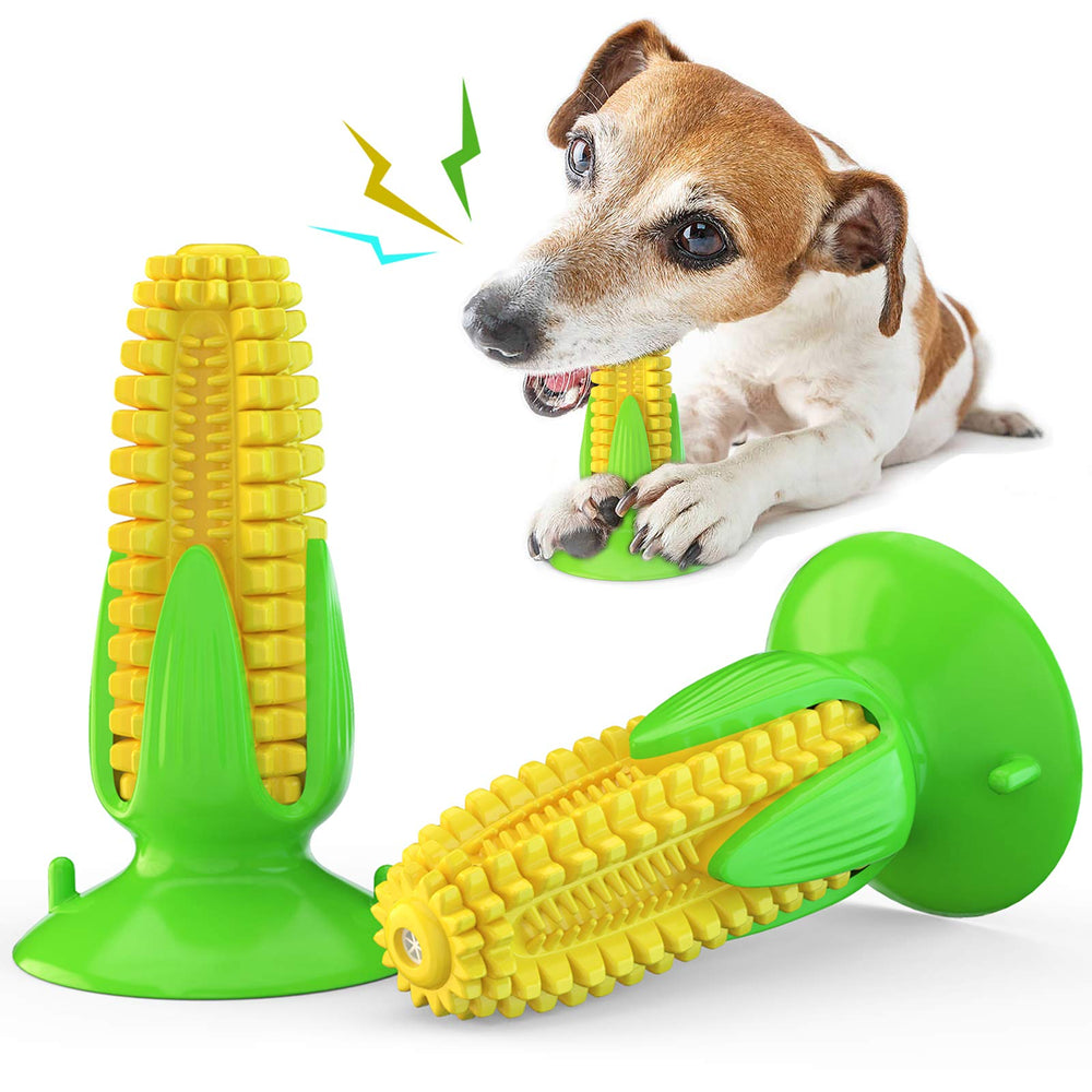 Carllg corn stick vue avant montrant la forme et la prise permettant mastication sûre