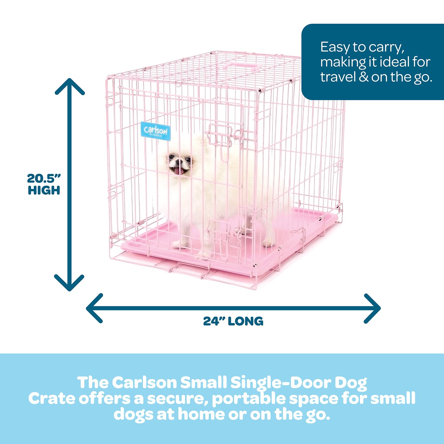 Carlson Pet Products verrou de porte boulonné, fermeture fiable