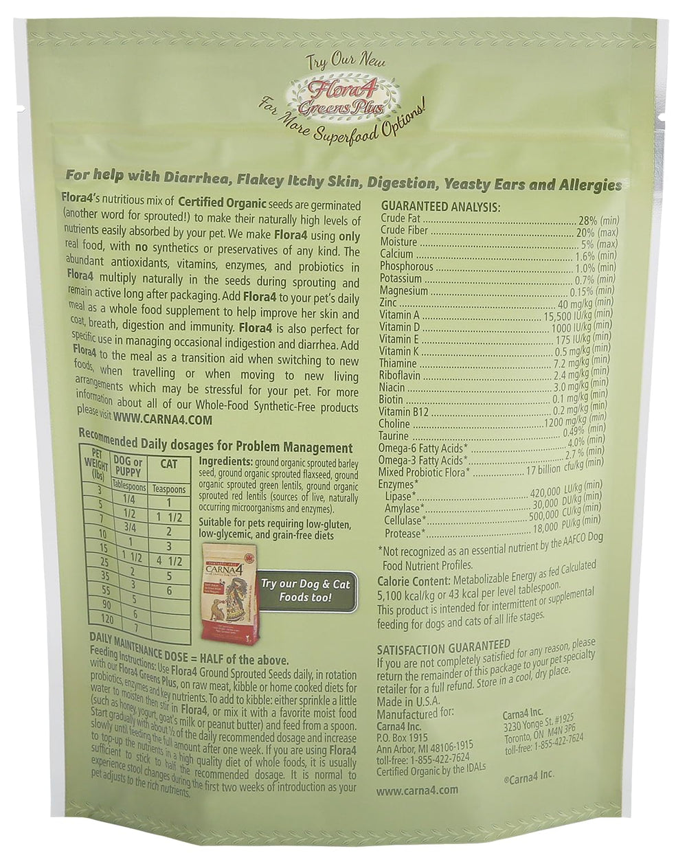CARNA4 gros plan sur grains germés révélant pureté et origine organique