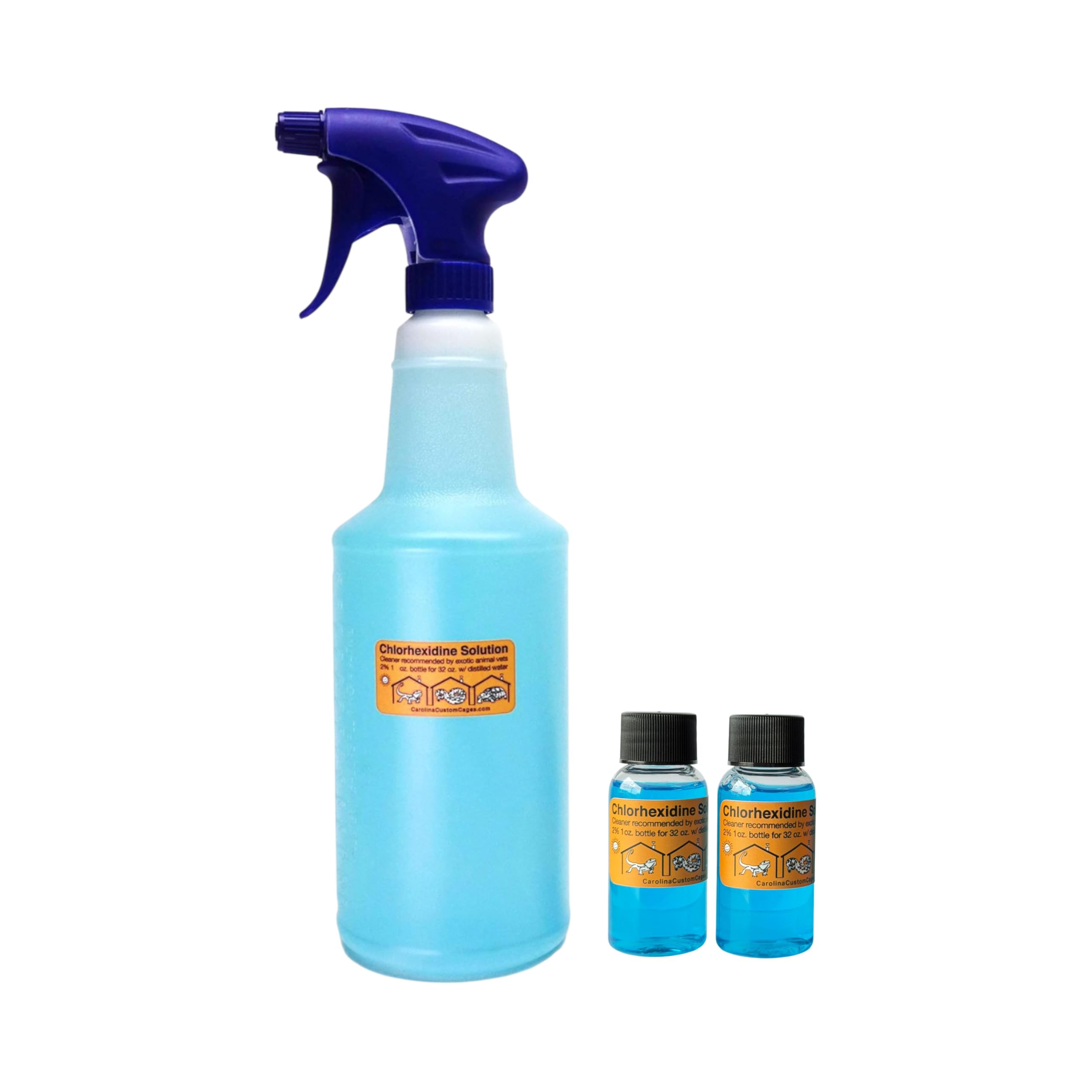 CAROLINACUSTOMCAGES kit pulvérisateur 32 oz montrant avantage praticité