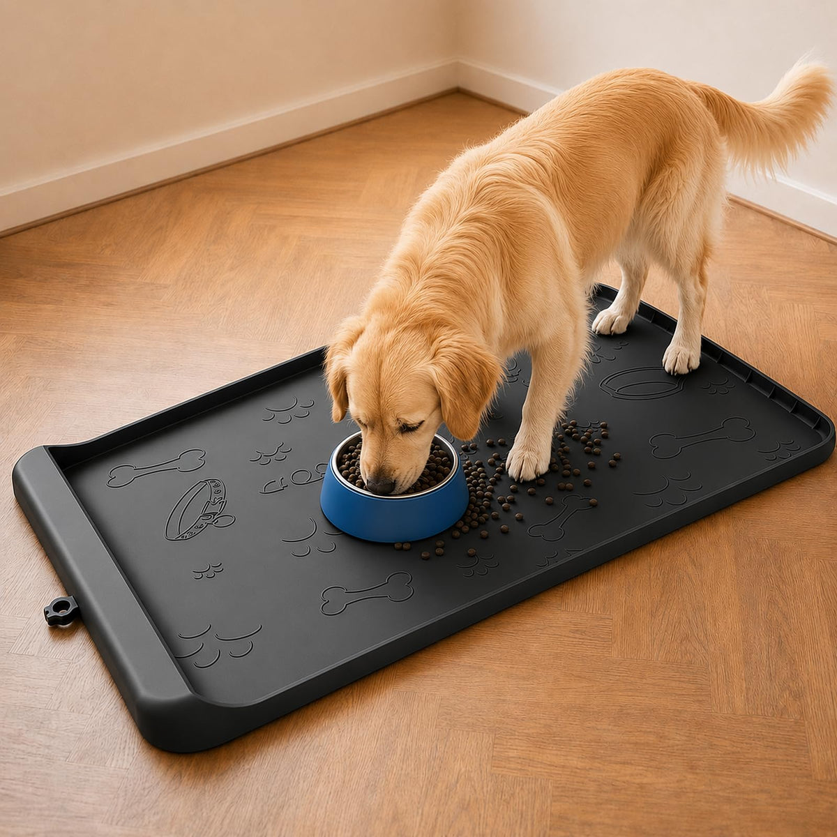 Carry360 tapis face avant montrant protection complète du sol