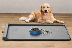 Carry360 tapis face avant montrant dimensions et protection du sol
