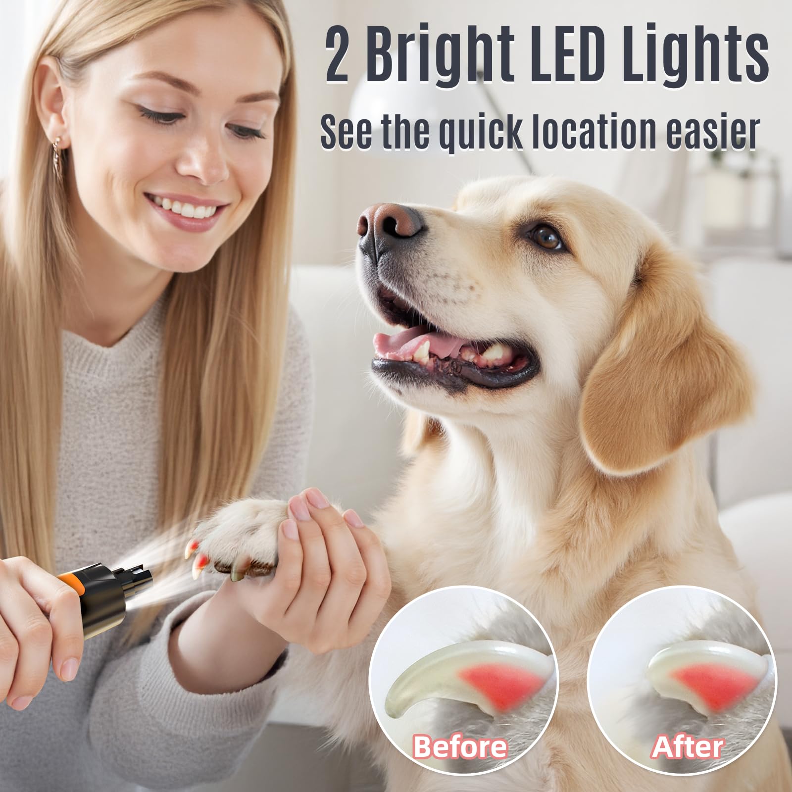 Casfuy N75 capuchons interchangeables pour adapter aux tailles d’ongles.