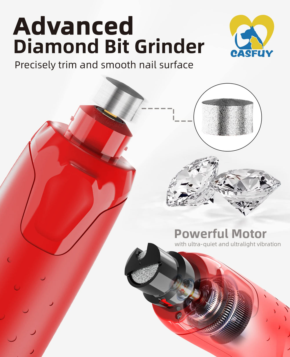 Casfuy en usage sur petit chat, faible vibration pour apaiser l'animal