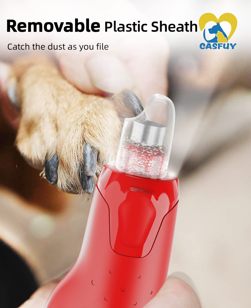 Casfuy en usage sur grand chien, tonte silencieuse et confortable