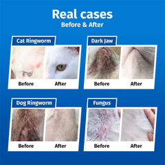 Cassiel pet texture du produit en goutte illustrant une formule douce non grasse