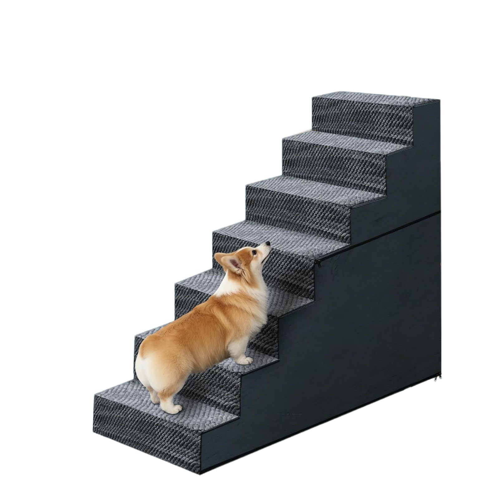 Casusv vue avant de l'escalier montrant stabilité et largeur