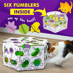 Cat Amazing HEX chat en action stimulant l'activité et la chasse