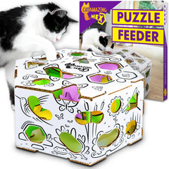 Cat Amazing HEX vue avant montrant les ouvertures pour stimuler le jeu