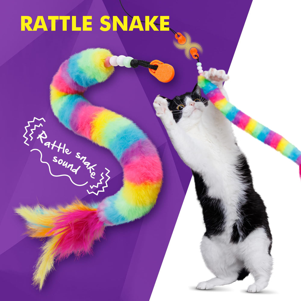 Cat Amazing Scrunchy Ball comparaison taille, encourage les coups de patte