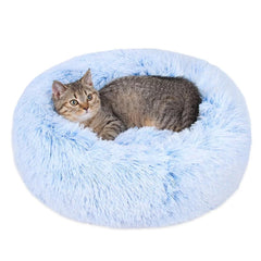 Generic cat bed vue avant avec couleur cornflower blue et ouverture accueillante pour confort