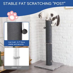 Cat Craft base large stable qui empêche le basculement pendant le jeu