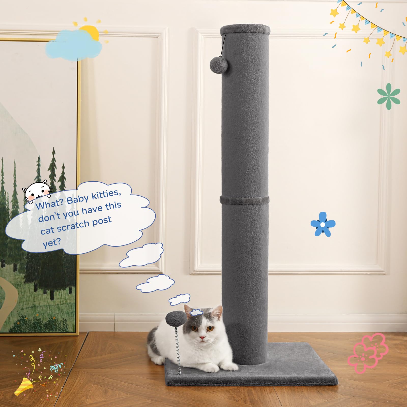 Cat Craft dans un salon moderne, s'intègre au décor tout en économisant l'espace