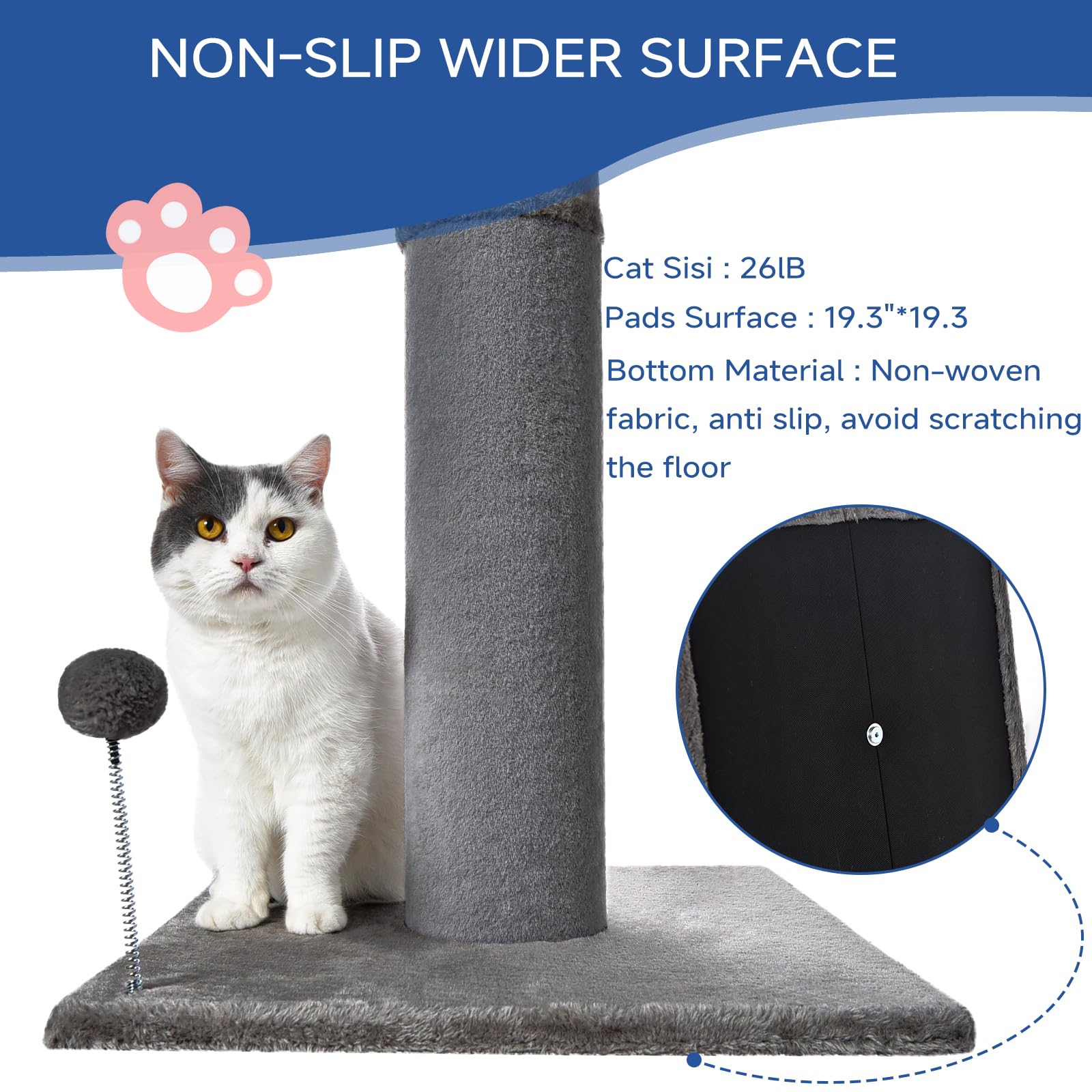 Cat Craft jouet suspendu et ressort remplaçable pour stimulation prolongée